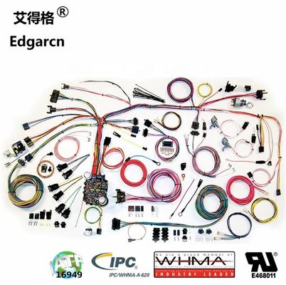 Customized Automotive Wiring Harness WHMA/IPC-620 Certified with PVC Wire 105℃ 300V California Proposition 65 Compliant