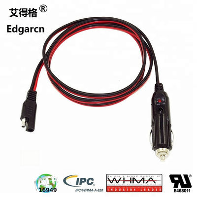 12V SAE Quick Release Charging Adapter with 4mm Pitch for Heavy Vehicle 24V Electronic Wiring Harness